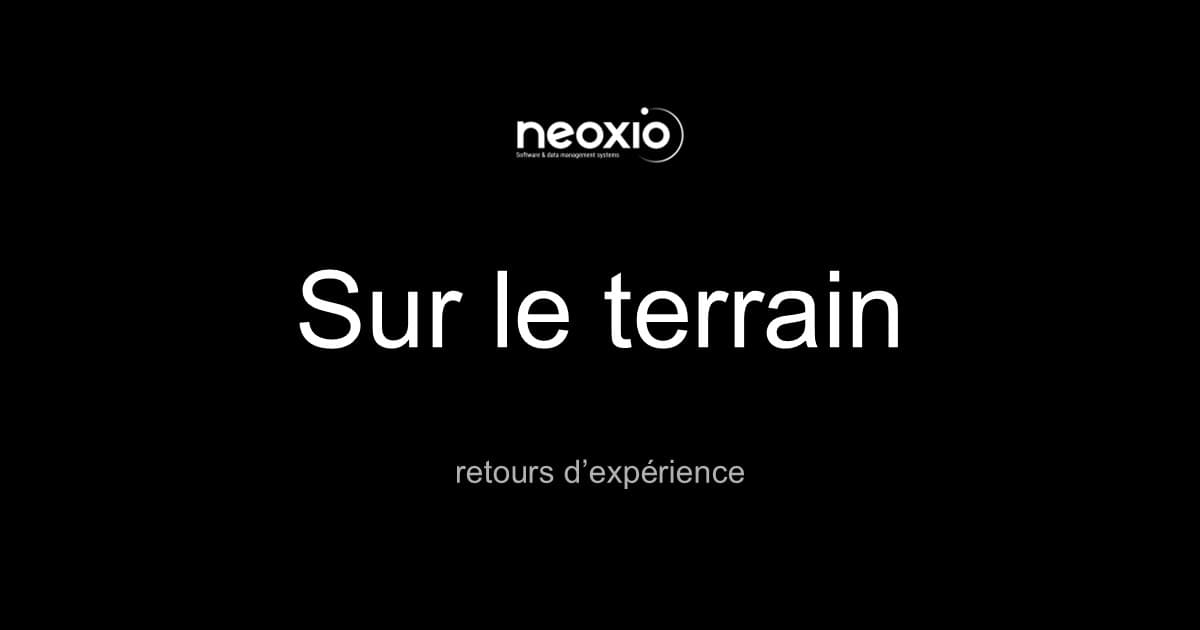 Sur le terrain